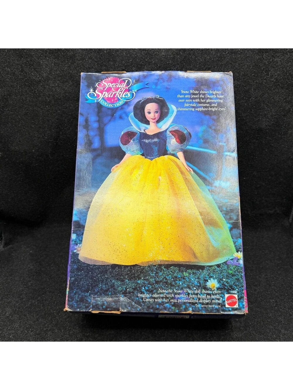 Disney Snow White Special Sparkles Barbie Doll By Mattel New In Damaged Box